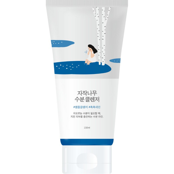 ROUND LAB Birch Juice Moisturizing Cleanser Żel do oczyszczania twarzy, 150 ml