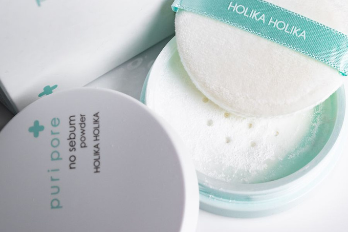 Holika Holika Puri Pore No Sebum Powder - Sypki puder do twarzy, 7 g