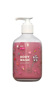 HISKIN KIDS Żel do mycia ciała, Lollipop Pink, 400 ml