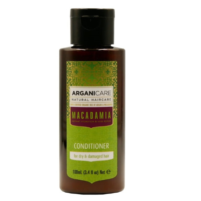 Arganicare Macadamia mini odżywka do suchych i zniszczonych włosów, 100 ml
