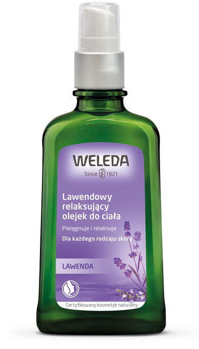 WELEDA Lawendowy relaksujący olejek do ciała, 100 ml