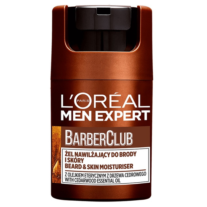 Loreal Paris Men Expert Barber Club żel nawilżający do krótkiej brody i twarzy 50ml