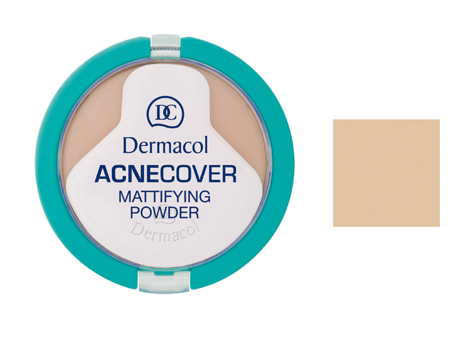 Acnecover Mattifying Powder puder matujący w kompakcie 04 Honey 11g