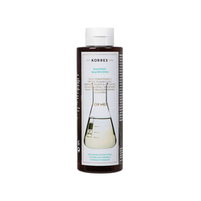 Korres Męski Szampon przeciw wypadaniu włosów z cystyną i minerałami, 400 ml
