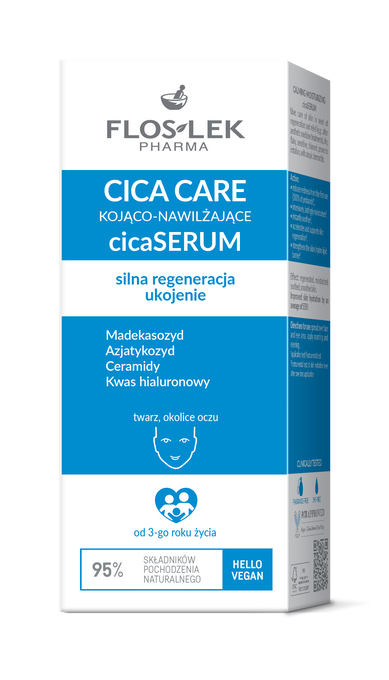 Floslek Cica Care Kojąco-nawilżające serum, 30 ml