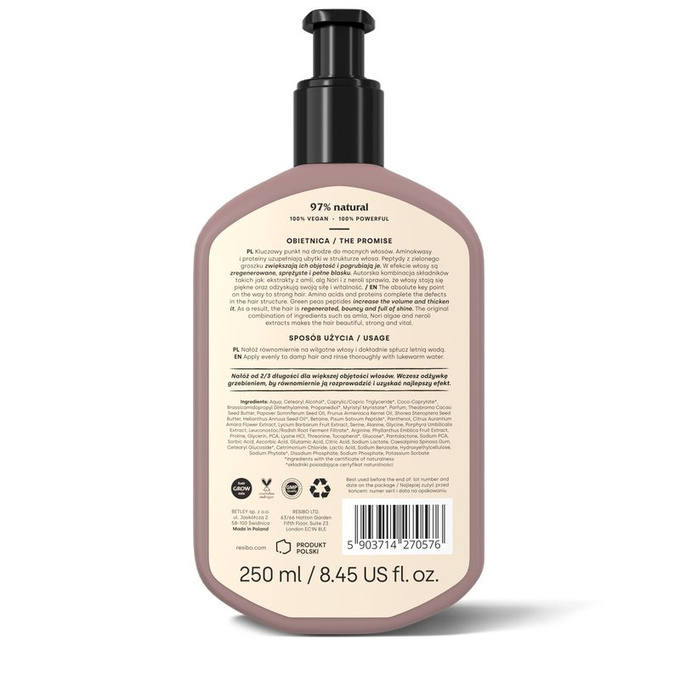 RESIBO Hair Recharger odżywka regenerująca 250 ml