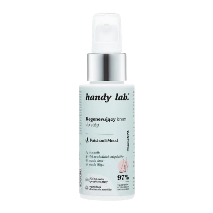 handy lab. krem do stóp Patchouli, 75 ml