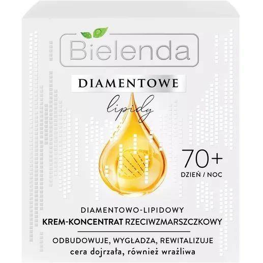 Bielenda Diamentowe Lipidy Diamentowo – lipidowy krem – koncentrat przeciwzmarszczkowy 70+ dzień/noc