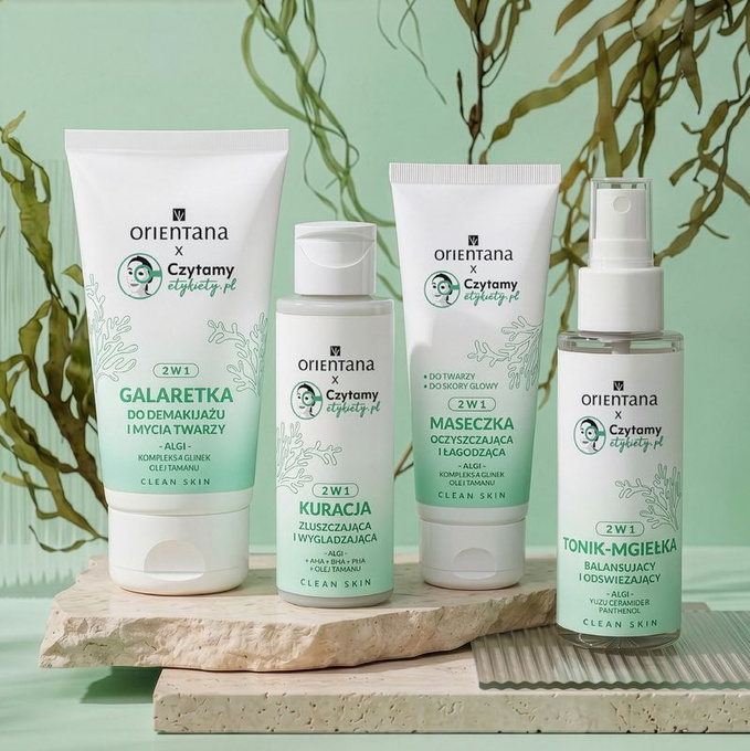 Orientana Clean Skin Maseczka oczyszczająca, 75 ml