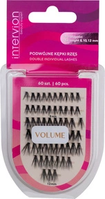 intervion Kępki rzęs podwójna objętość mix 8,10,12 mm, 60 szt