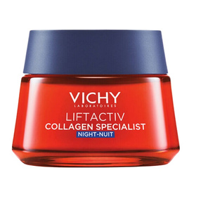 Vichy Liftactiv Collagen Specialist przeciwzmarszczkowy krem na noc 50ml