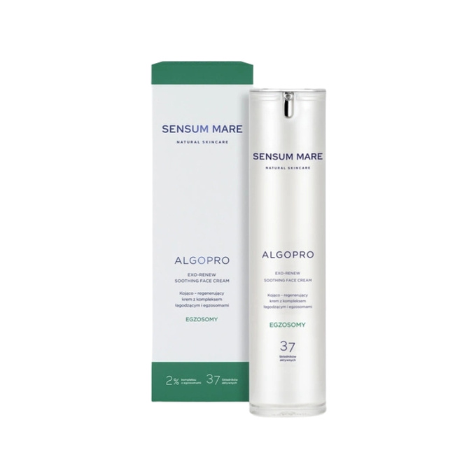 Sensum Mare ALGOPRO EGZOSOMY Kojąco-regenerujący krem, 50 ml