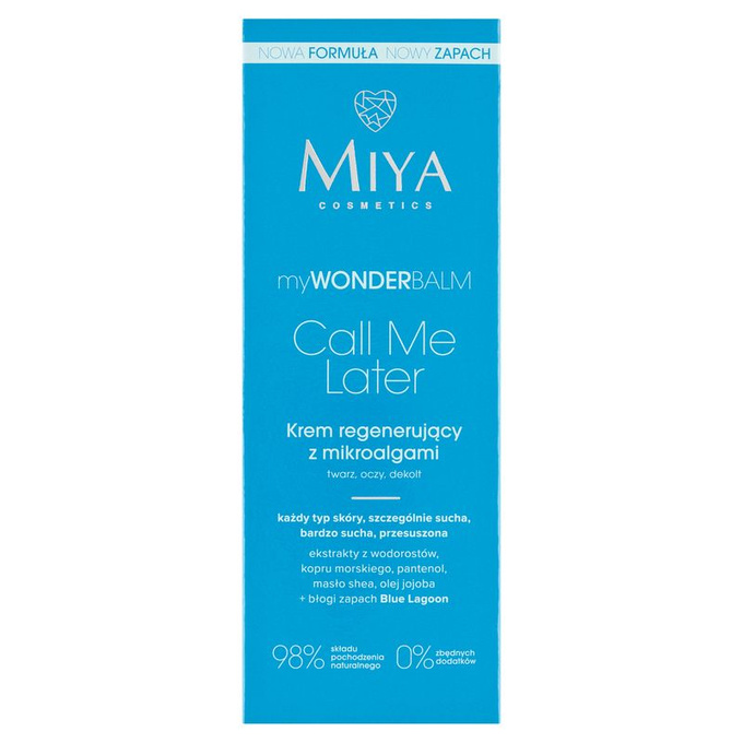 Miya myWONDERBALM - Krem regenerujący z mikroalgami, 75 ml