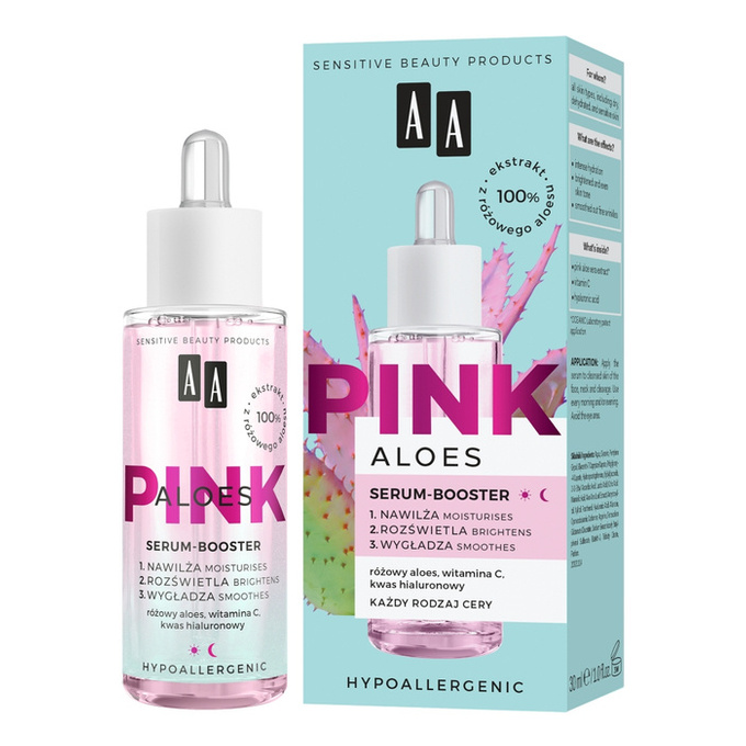 Aloes Pink serum-booster 30 ml