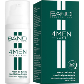 Bandi 4MEN Care Krem do twarzy nawilżająco-kojący, 50 ml