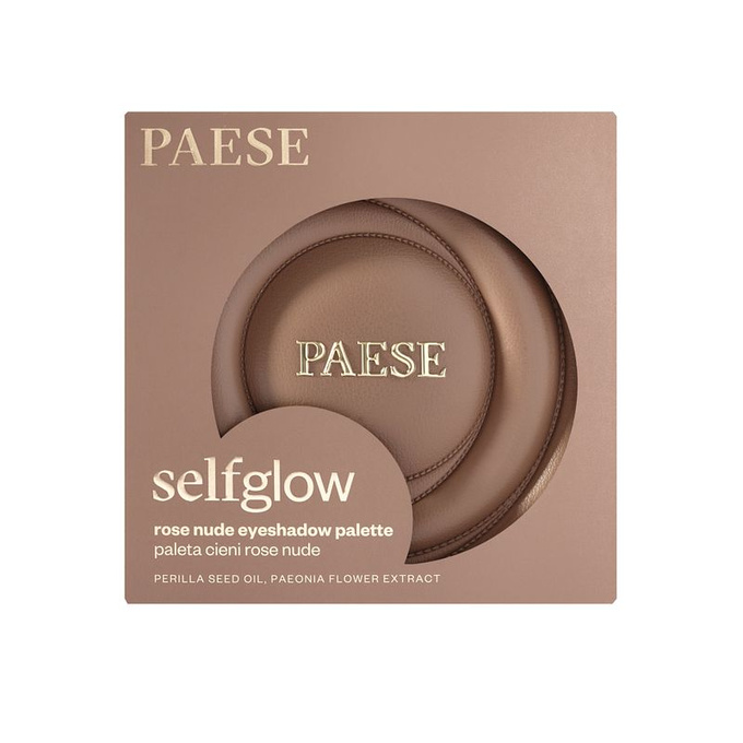 Paese Selfglow Paleta cieni - Rose Nude, 12 g