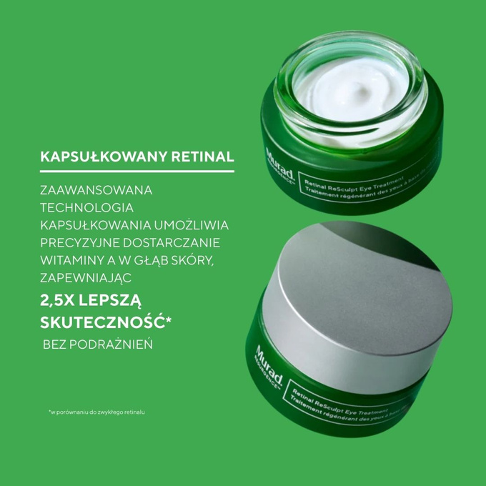 Murad Przeciwstarzeniowa kuracja do okolic oczu Retinal ReSculpt Eye Treatment