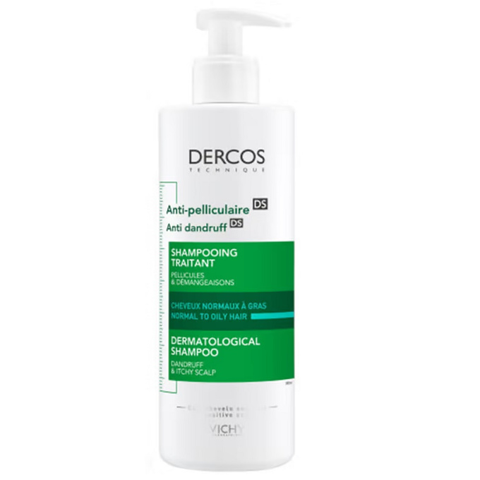 Vichy Dercos Anti-Dandruff szampon przeciwłupieżowy do włosów normalnych i przetłuszczających się 390ml