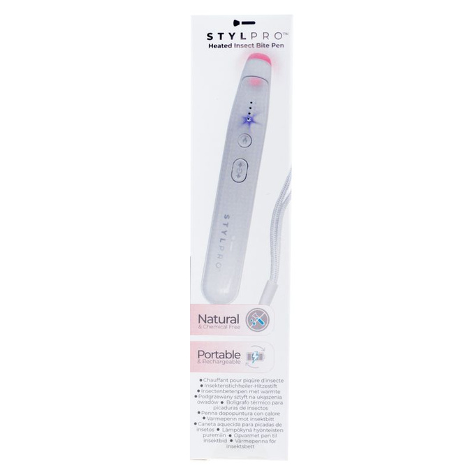 STYLPRO Heated Bite Pen, podgrzewany sztyft, łagodzi swędzenie po ukąszeniach owadów