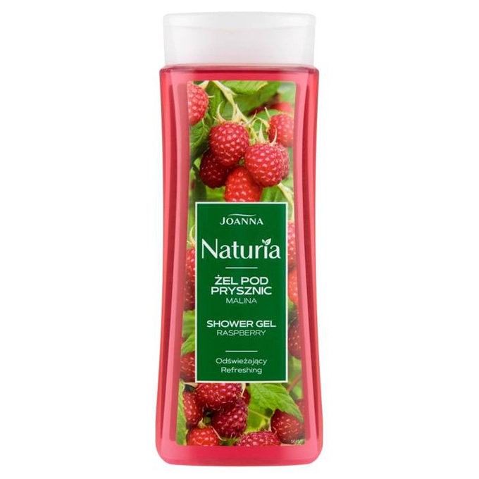 Naturia odświeżający żel pod prysznic Malina 300 ml