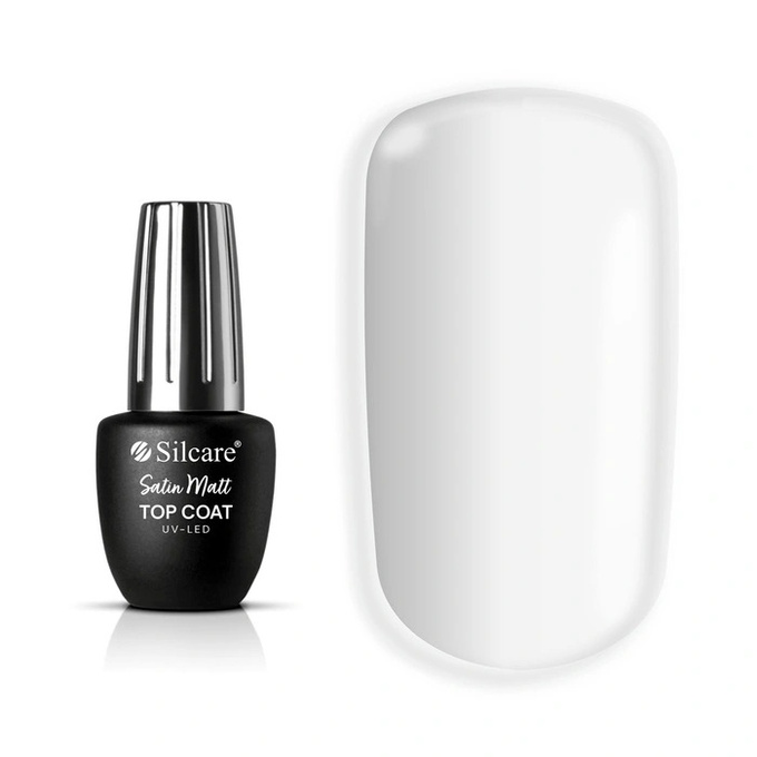 Silcare Top Coat Satin Matt, 9 ml