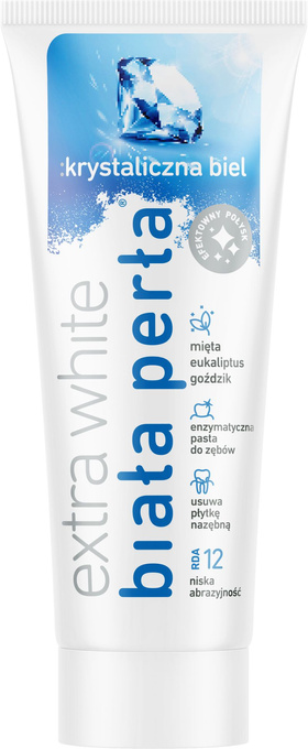 Biała Perła Wybielająca pasta do zębów - Krystaliczna Biel 75 ml
