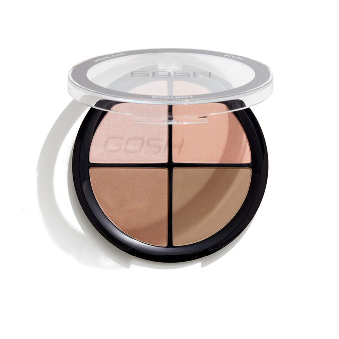 GOSH Paleta do konturowania Contour'n Strobe Kit - Light