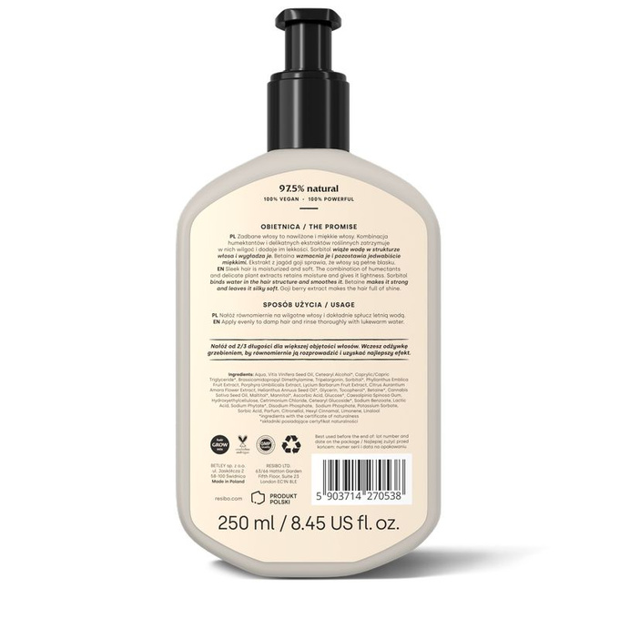 Resibo WATERLIGHT odżywka nawilżająca - humektantowa, 100 ml