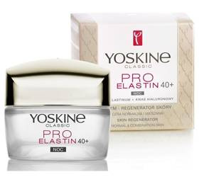 Classic Pro Elastin regenerator skóry 40+ krem przeciwzmarszczkowy na noc 50ml