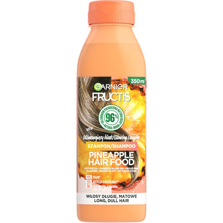 Fructis Pineapple Hair Food szampon do włosów długich i matowych 350 ml