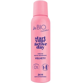 beBIO Naturalny dezodorant w sprayu Velvety, 125 ml