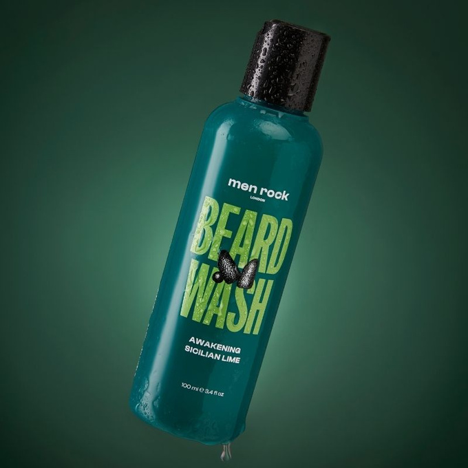 Men Rock Szampon do mycia brody Sicilian Lime, 100 ml