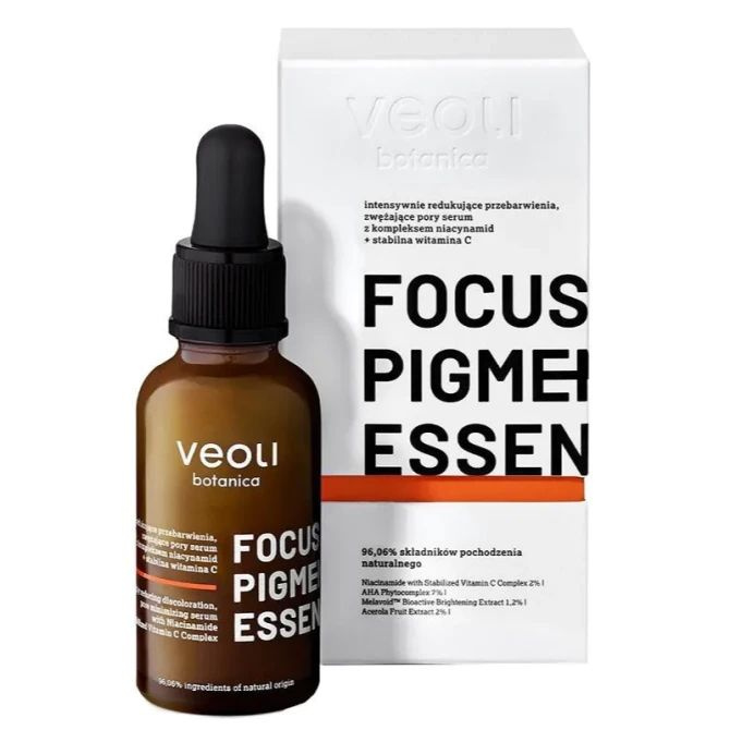 Veoli Botanica Focus Pigmentation Essence Serum na przebarwienia, 30 ml