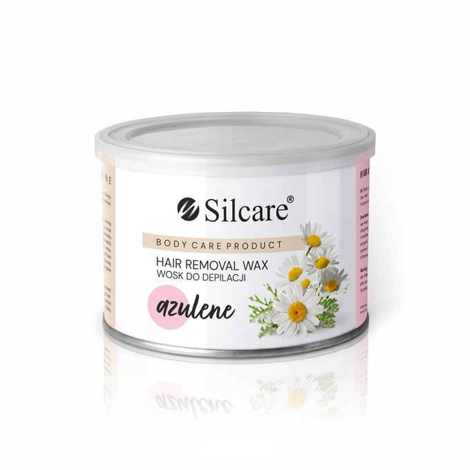 Silcare Wosk do depilacji w puszce Azulene, 400 ml