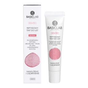 BasicLab Peptydowy tint do ust – 220 Rosy, 15 ml