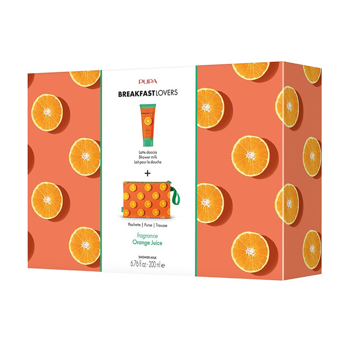 PUPA Milano Breakfast Lovers Mleczko pod prysznic 003 Orange Juice