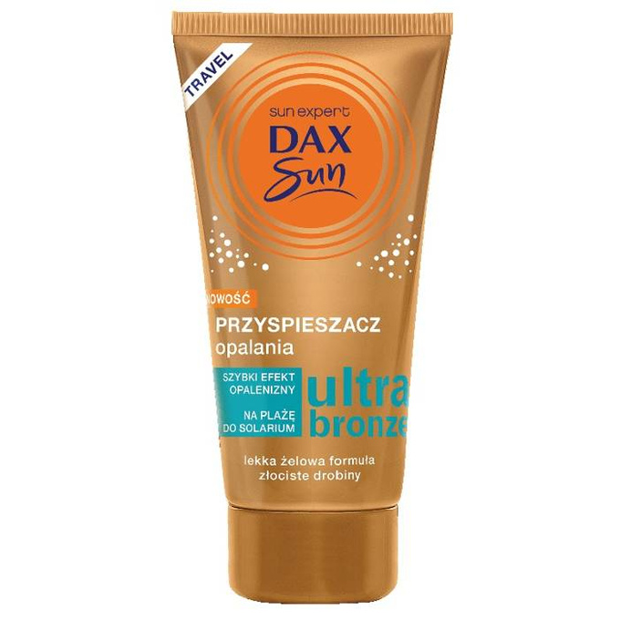 Przyspieszacz opalania ze złocistymi drobinkami Ultra Bronze Travel 50 ml