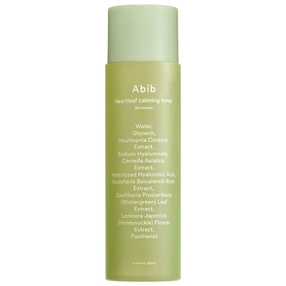Abib Heartleaf Calming Toner Skin Booster - Kojący tonik do twarzy, 200 ml