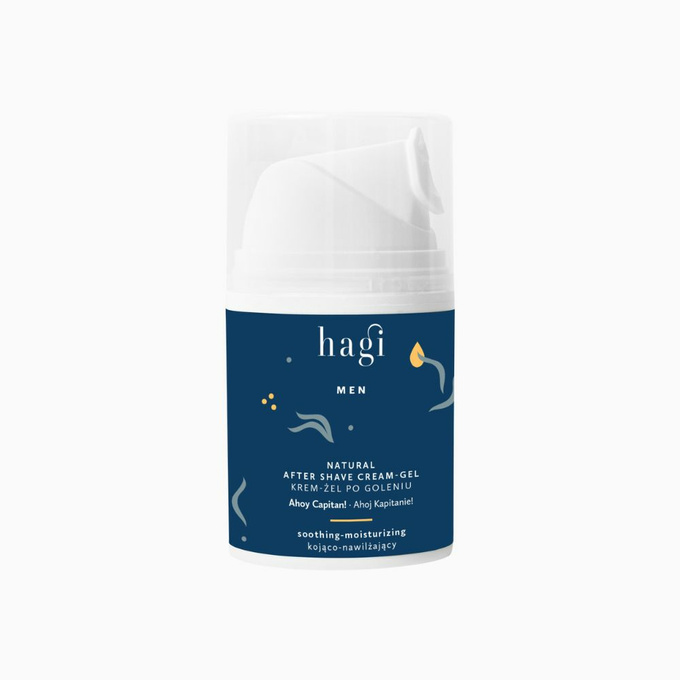 Hagi Naturalny krem - żel łagodzący po goleniu Ahoj kapitanie! 50 ml