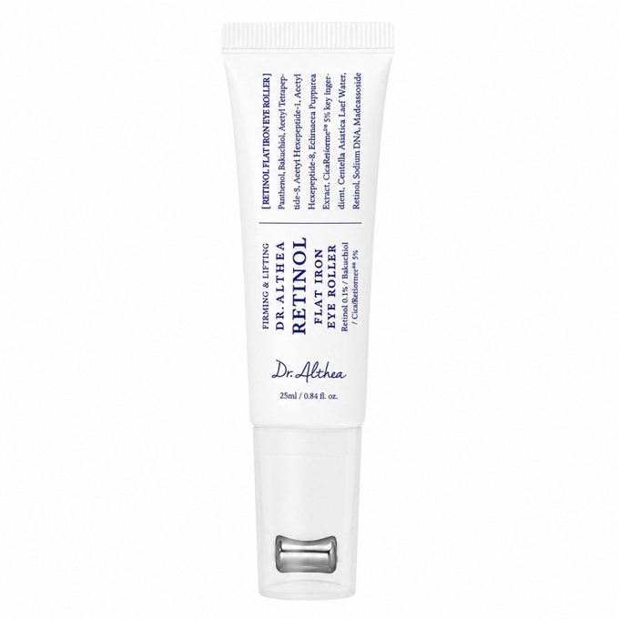Dr. Althea Retinol Flat Iron Eye Roller ujędrniające serum pod oczy z chłodzącym aplikatorem 25 ml