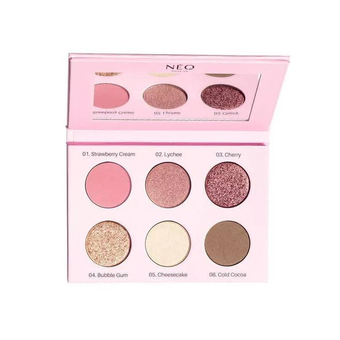 Eyeshadow Palette paleta cieni prasowanych Rose 9g