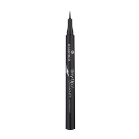 Essence Tiny Tip Liner Waterproof wodoodporny eyeliner w pisaku 01 Deep Black 1.1ml