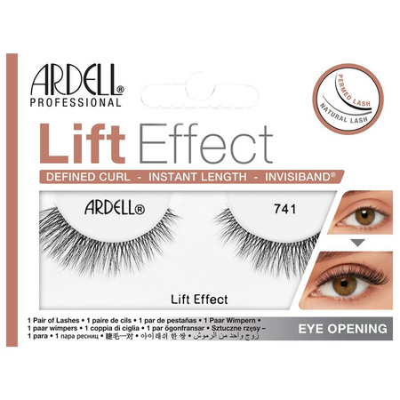 Ardell Lift Effect sztuczne rzęsy na pasku 741 Black