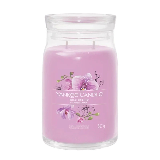 Yankee Candle - WILD ORCHID - świeca duża 567 g