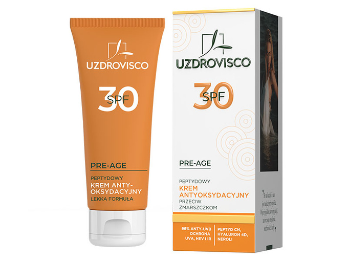 Uzdrovisco Pre-Age SPF 30 peptydowy krem antyoksydacyjny przeciw zmarszczkom 50 ml 