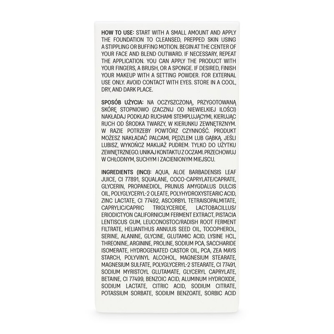 Ministerstwo Dobrego Mydła Podkład Peach Souffle no 40, 30 ml