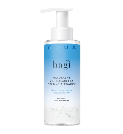 Hagi Aqua Zone Łagodny żel galaretka do mycia twarzy 150 ml 