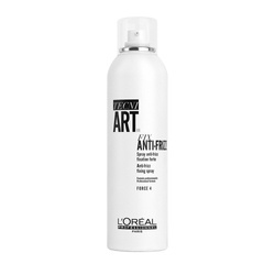 Tecni Art Fix Anti-Frizz Fixing Spray mocno utrwalający lakier do włosów Force 4 250 ml