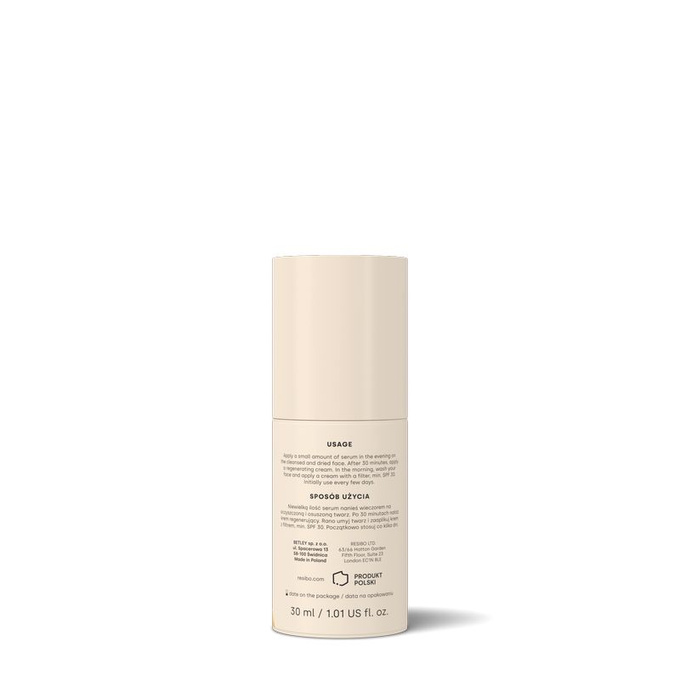 Resibo Into Retinal – odnawiające serum z retinalem 0,05%, 30 ml