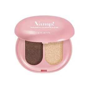 PUPA Milano Vamp! Double Eyeshadow Cienie do powiek - 003 Golden Brown